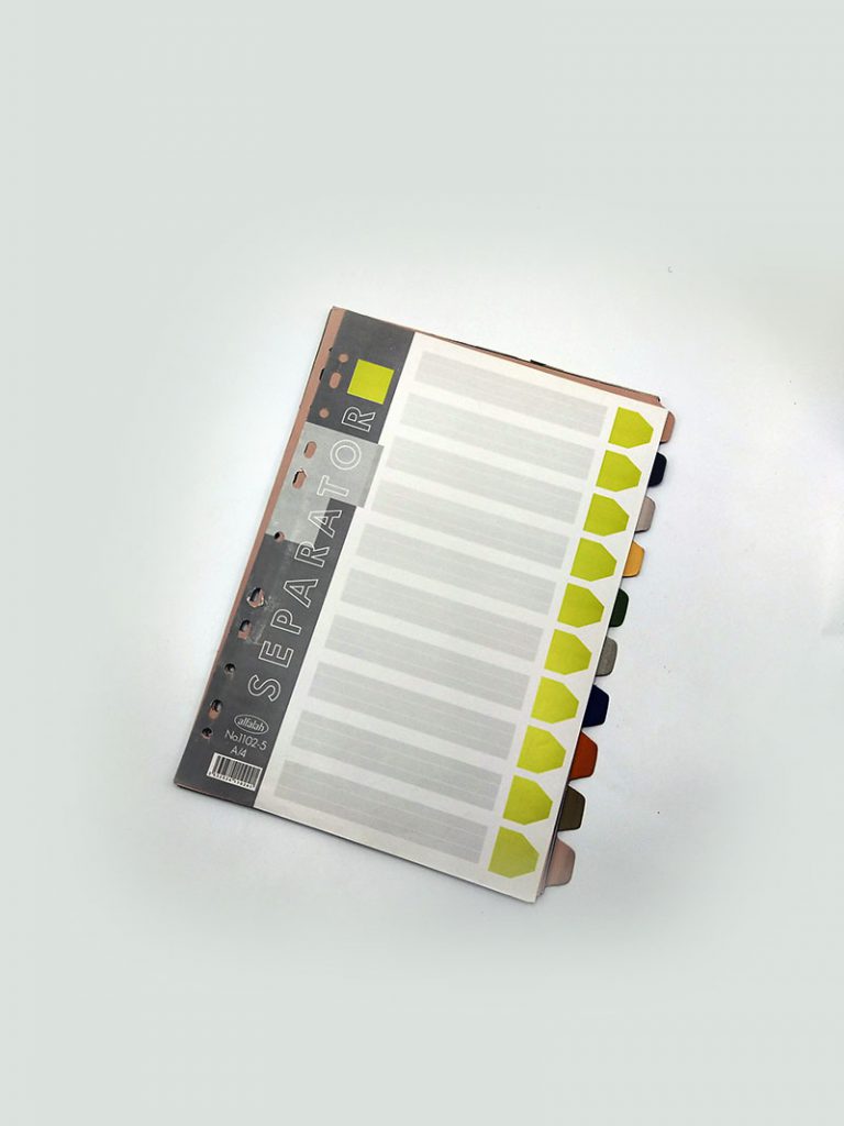 File Separator File Divider Office document organizer a4 size file