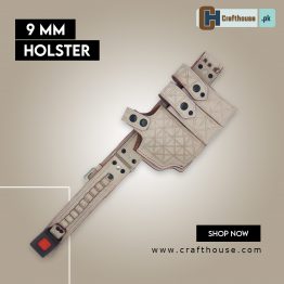 Leather holster for 9mm