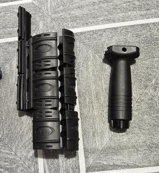 Aluminum UTG Handguard with Knight Armament Foregrip For AK47 | Craft House