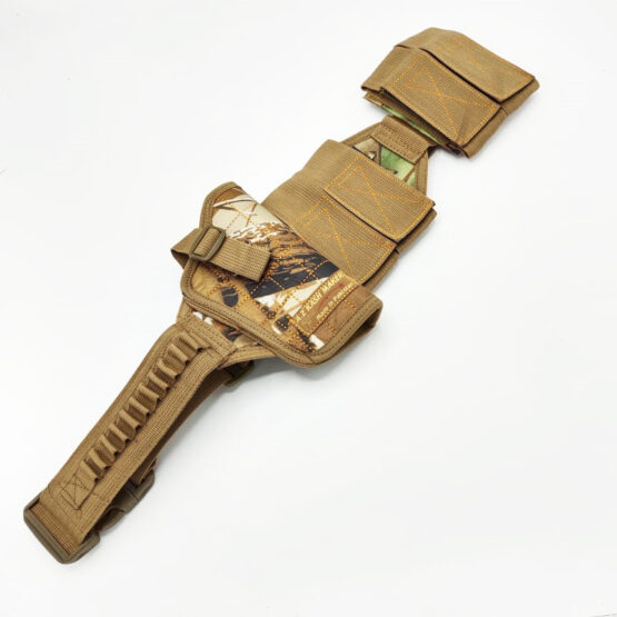 Belt holster 4 mags brown