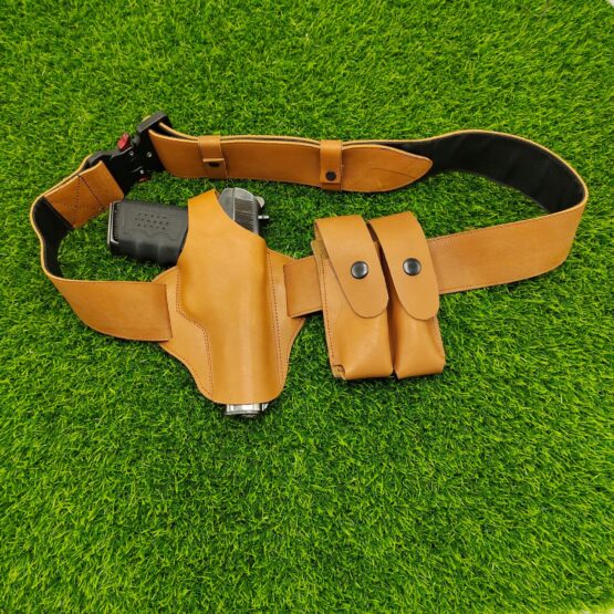 30 bore leather holster