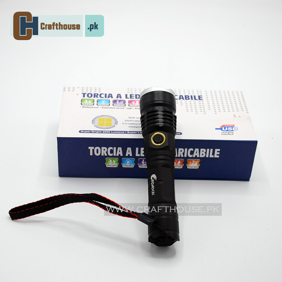 Torcia led flashlight