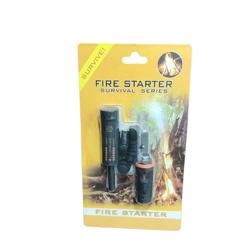 Fire starter survival kit