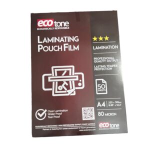 Ecotone A4 lamination sheets 80 micron