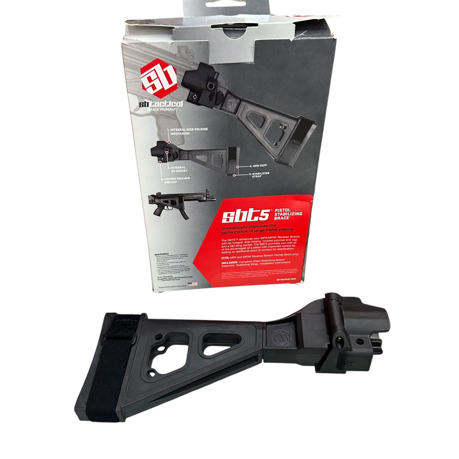 MP5 foldable buttstock